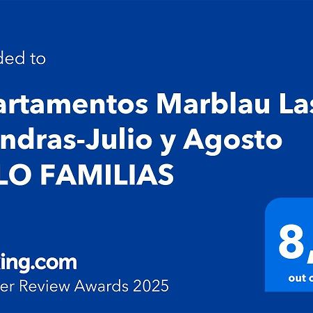 Apartamentos Marblau Las Alondras-Julio Y Agosto Solo Familias Gandía Exteriör bild
