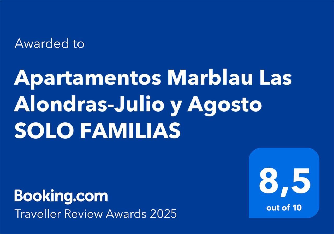 Apartamentos Marblau Las Alondras-Julio Y Agosto Solo Familias Gandía Exteriör bild